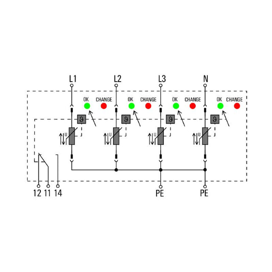 2591280000 - VPU AC II Surge Arrester for Low Voltage Systems
