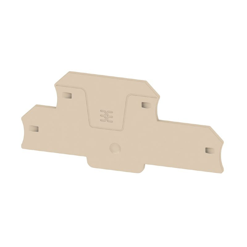 2848010000 - Dark Beige End Plate, 106mm x 5.1mm, V-0 Rated  (Pack of 20)