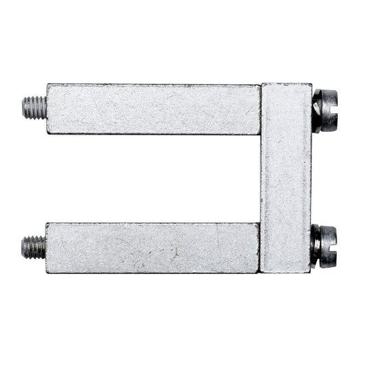 1063500000 - 27mm Tinned Copper Cross-Connector, 2 Poles, Silver Grey  (Pack of 5)