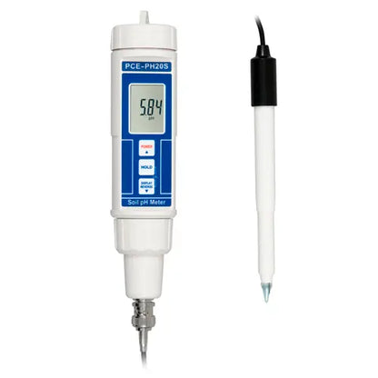 PCE-PH20S - Water-Resistant Soil pH Meter with External Electrode