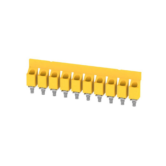 1053360000 - Yellow 10-Pole Cross-Connector, 11.90mm Pitch, 101A Rated  (Pack of 10)