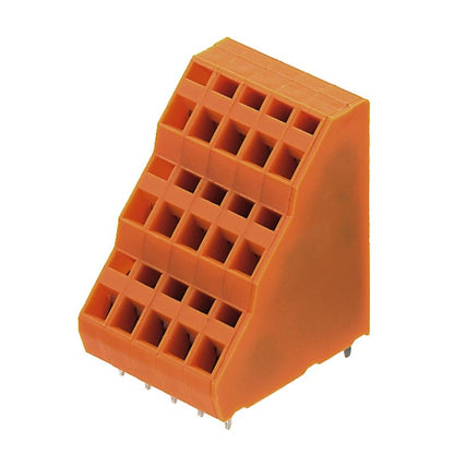 1857930000 - 12-Pole Orange Circuit Board Terminal, 5.08mm Pin Spacing  (Pack of 50)