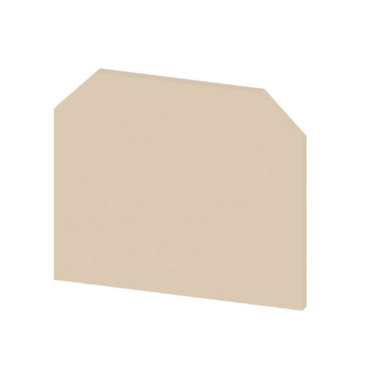 0150960000 - Beige PA 66 Terminal End Plate, 32.5mm Height  (Pack of 20)