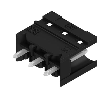 1837990000 - 3-Pole, 5.08mm Black PCB Connector with THT/THR Solder Pins  (Pack of 100)