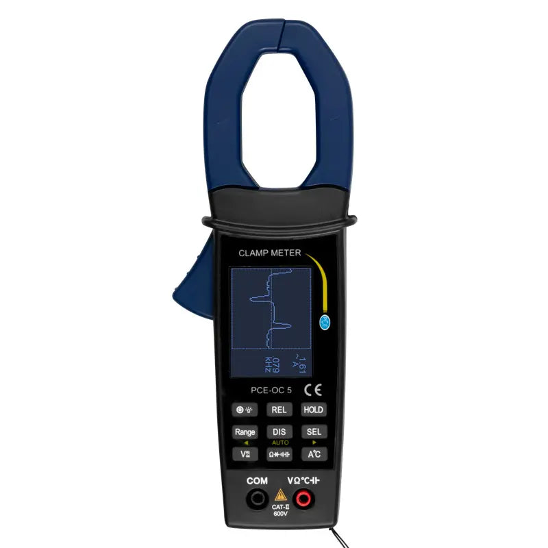 PCE-OC 5 - 400 A AC Clamp Meter with Oscilloscope Function & TRMS Multimeter