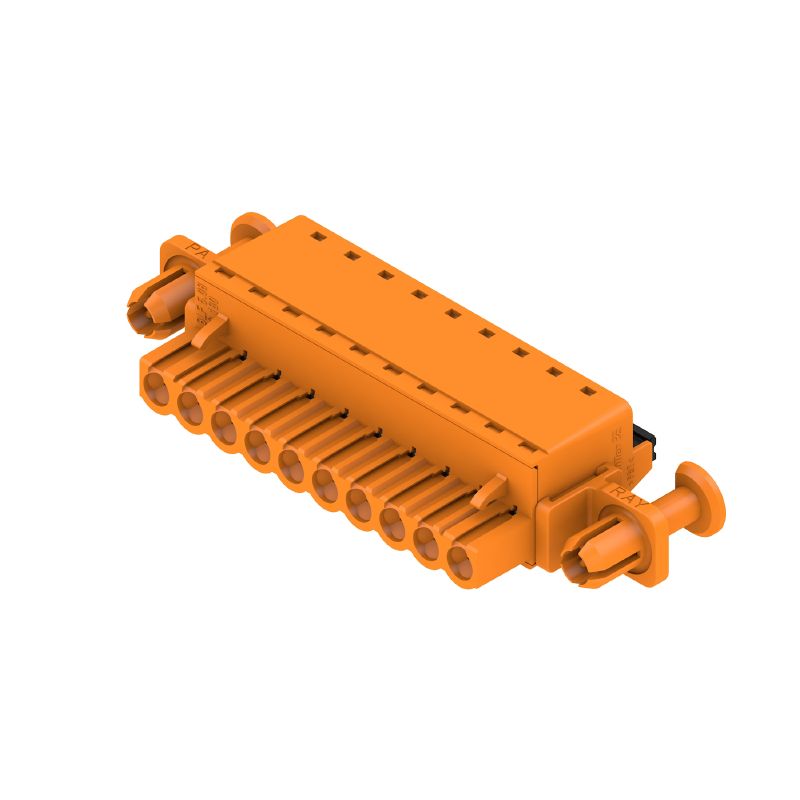 1353330000 - 5.08mm PCB Female Plug Connector, 180-Degree, 24A Rated  (Pack of 24)