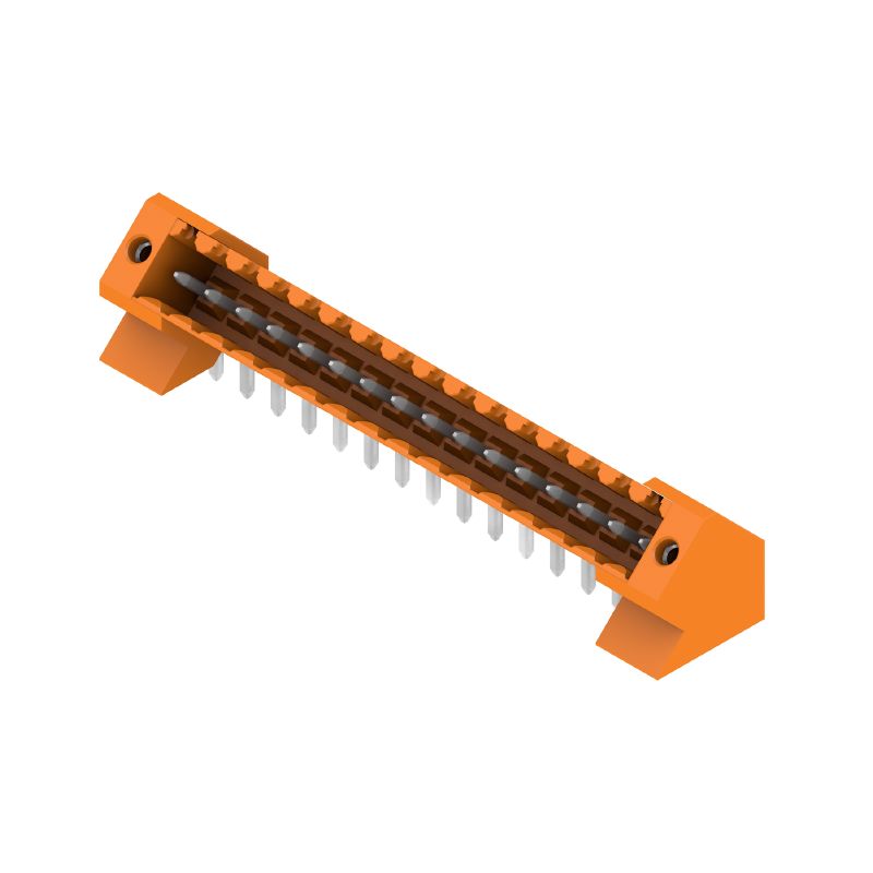1643470000 - 3.50mm Pitch Orange PCB Connector, 16 Poles, 135° Angle  (Pack of 24)