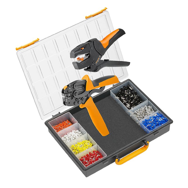 9028680000 - Crimp Set with Tool & Box, Handles Wires Up to 6mm²