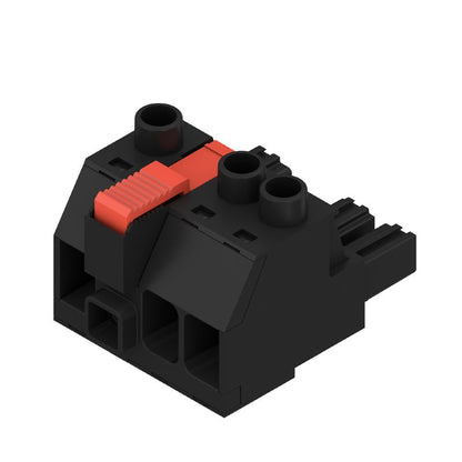 1505740000 - 10.16mm 3-Pole Female Plug PCB Connector with 180° Clamping  (Pack of 32)