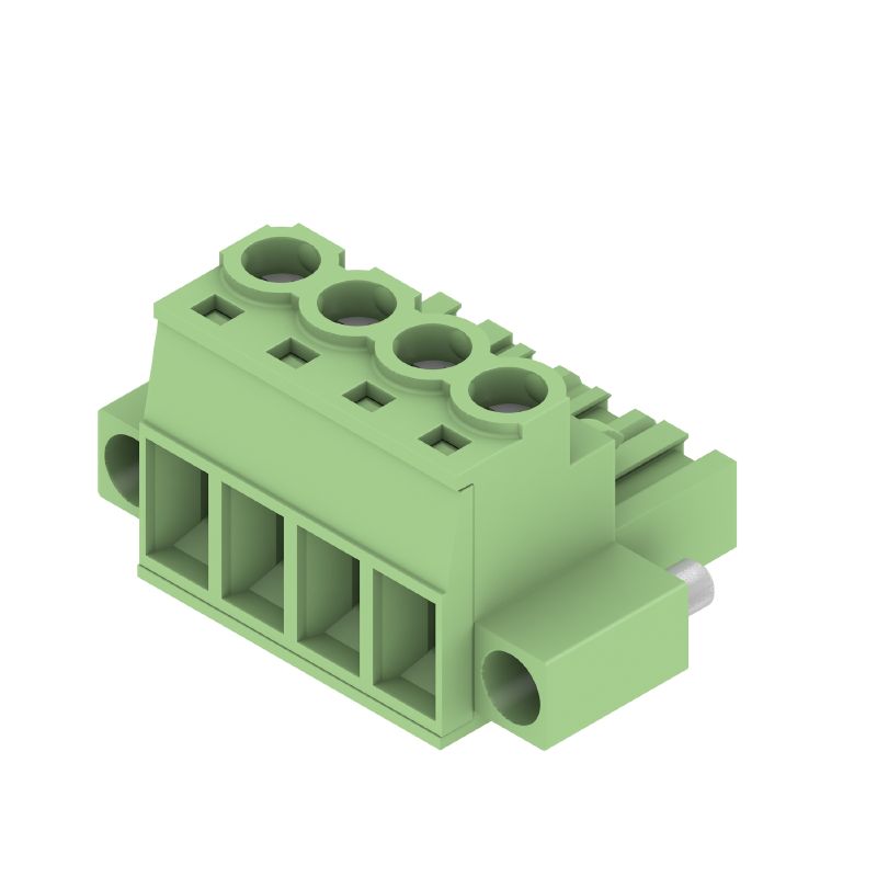 1223800000 - 5.08mm 4-Pole PCB Connector, 180° Angle, 60 Units  (Pack of 60)