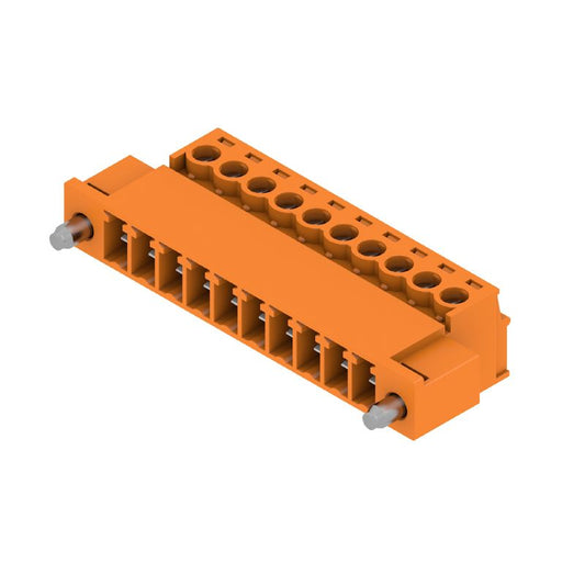 1970410000 - 3.81mm Male Plug Connector, 10 Poles, 180° Clamping  (Pack of 50)
