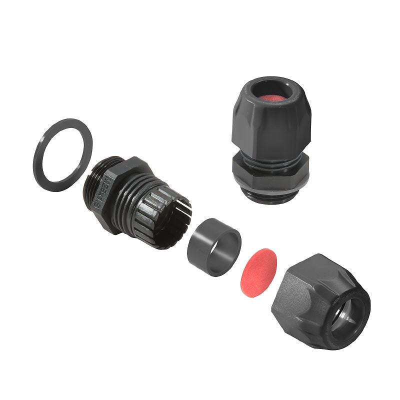 2722000000 - M25 Straight Cable Gland, 14-18mm, Polyamide, IP68 Rated  (Pack of 25)