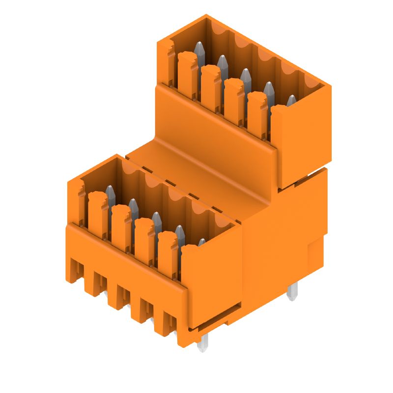 1891200000 - 3.5mm 10-Pole PCB Connector with 180° Angle Design  (Pack of 50)