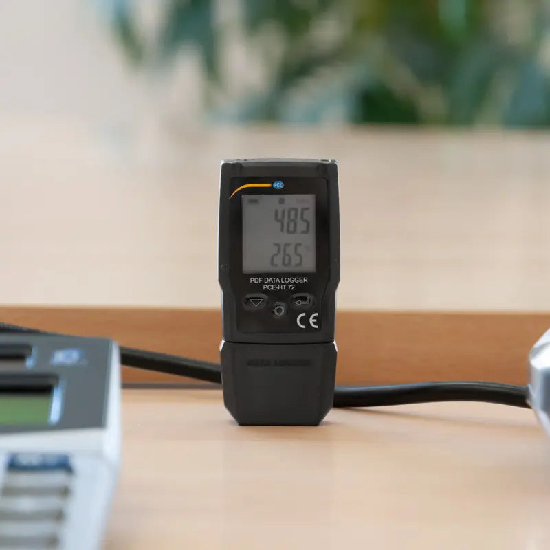 PCE-HT 72 - LCD Climate Meter for Temp & Humidity with ISO Report