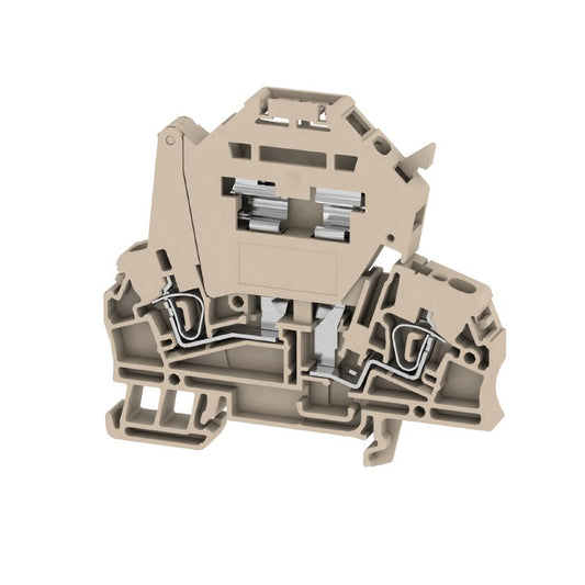 1799470000 - Dark Beige Fuse Terminal, 2.5 mm² Rated, Tension-Clamp Connection  (Pack of 50)