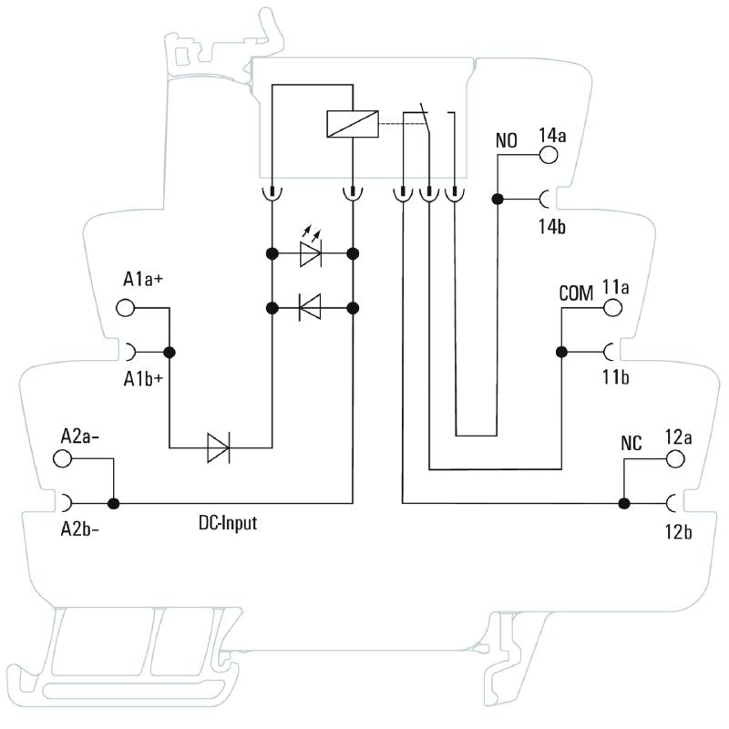 1122880000 - 24V DC Relay Module, 1CO, 6A Tension-Clamp Connection  (Pack of 10)