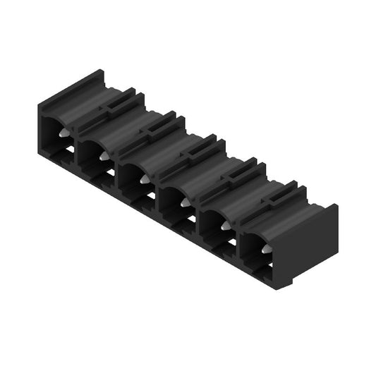 1472280000 - 7.62mm Male PCB Connector 6 Poles, 270° Elbow  (Pack of 50)