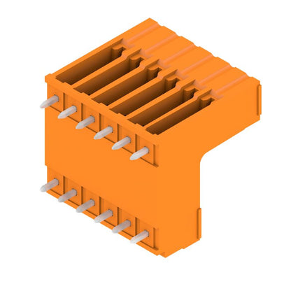 1034530000 - 3.81mm 12-Pole Orange PCB Connector with 180° Elbow  (Pack of 50)