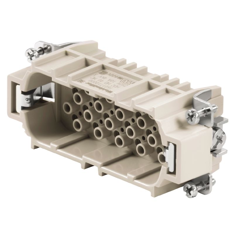 1601710000 - 40-Pole Male Connector, 250V, 10A - HDC HD 40 MC