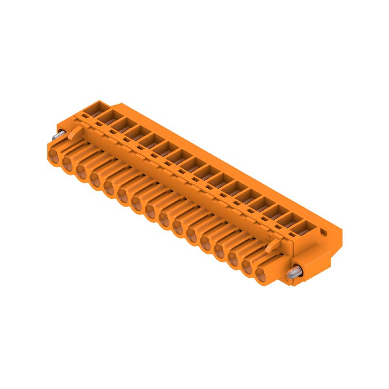 1959330000 - 90° 5.00mm Female PCB Plug Connector with 16 Poles  (Pack of 18)