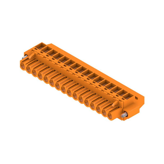1959330000 - 90° 5.00mm Female PCB Plug Connector with 16 Poles  (Pack of 18)