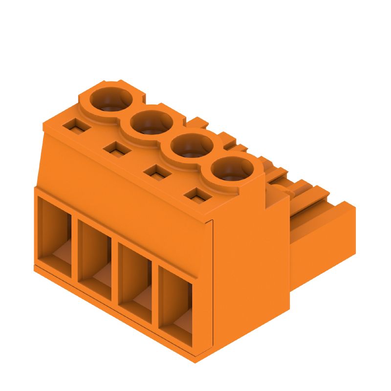1954470000 - 5.00mm Pitch 4-Pole PCB Plug-in Connector, 180° Angle  (Pack of 90)