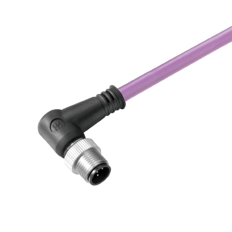 1061970300 - 3m Shielded M12 Bus Line Cable, 2-Pole, Rugged Design