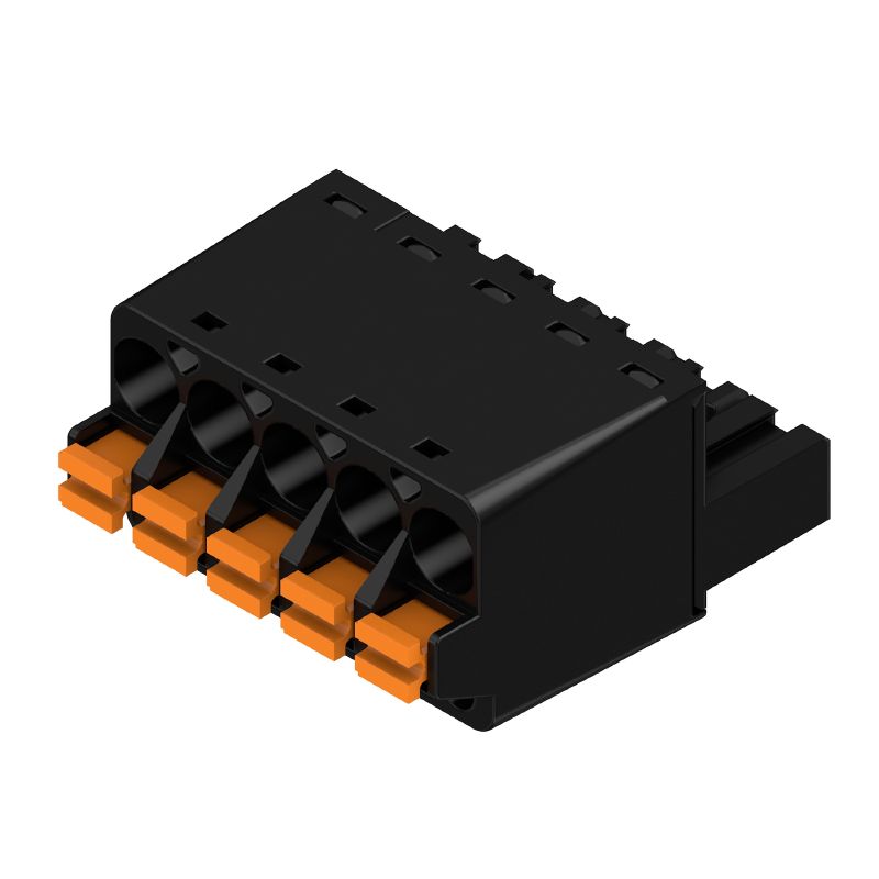 1017710000 - 5mm Pitch PCB Female Connector with Push-In Design  (Pack of 72)