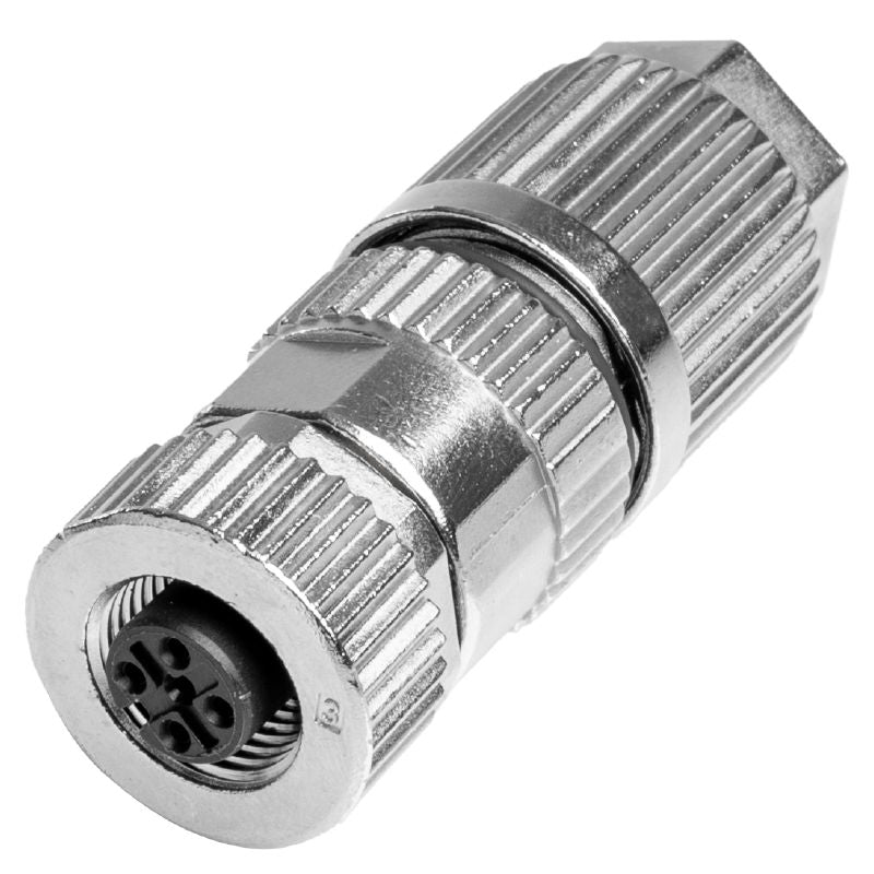 1962410000 - IP67 Female Connector, 4.5-8.8mm Diameter, 4A, CuZn