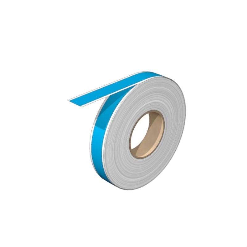 2518680000 - 12mm Blue Polyester Marker, 30m for THM Printers
