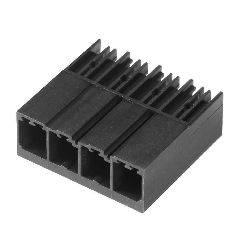 1930290000 - 4-Pole 7.62mm Male PCB Connector, 90° Angle, Black Tinned  (Pack of 60)
