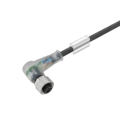 9457800500 - M12 3-Pole 5m PUR Sensor Line with LED Indicator