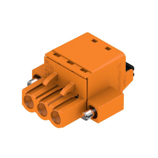 1013090000 - 5.08mm 3-Pole Female Connector with PUSH IN Technology  (Pack of 72)