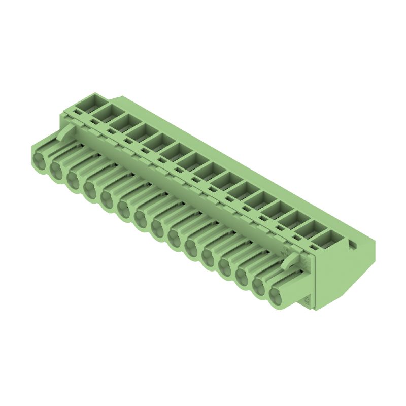 1530380000 - 5mm PCB Female Connector, 15 Poles, 90° Angle  (Pack of 24)