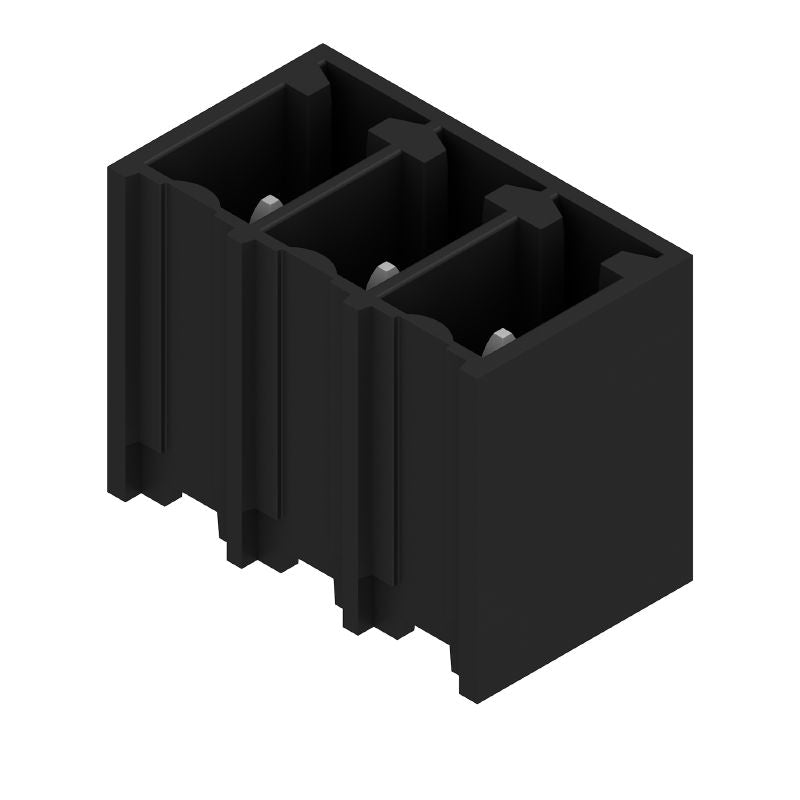 1863730000 - 3-Pole PCB Connector, 3.81mm Pitch, Tinned Black Finish  (Pack of 50)