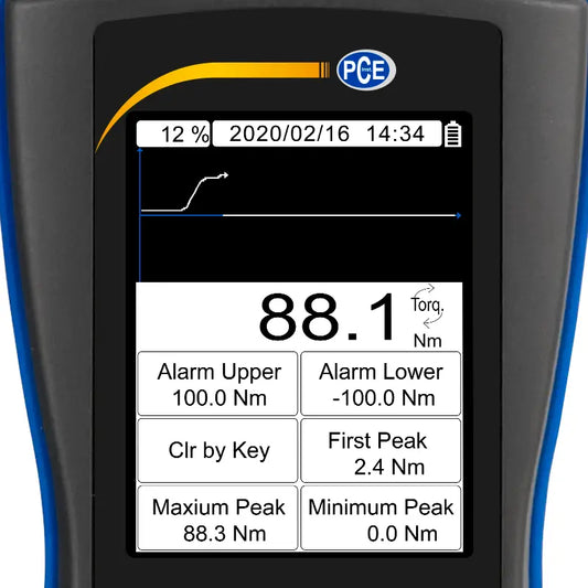 PCE-DFG N 100TW - 100 Nm Torque Meter with Graphic Display & Transducer