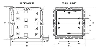 8000044520 - IP65 Rated 48V 10A Power Supply Unit, 220mm Deep