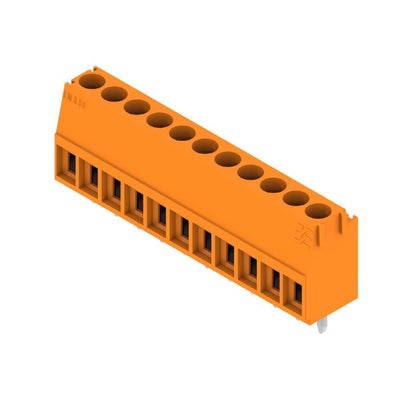 1845100000 - 3.50mm 11-Pole Orange PCB Terminal, 90° Orientation  (Pack of 48)