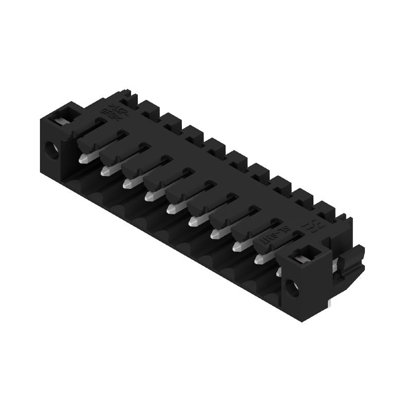 1805020000 - 10-Pole 3.50mm PCB Connector with 90-Degree Solder Flange  (Pack of 42)