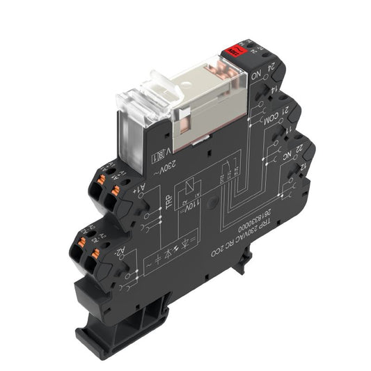 2618470000 - 120V AC Relay Module with 2 CO Contacts, 8A Capacity  (Pack of 10)