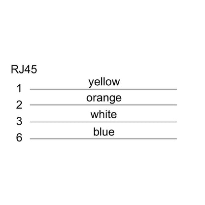 2585370010 - 1m Dragline Cable for PROFINET, RJ45, Cat.5e, PUR