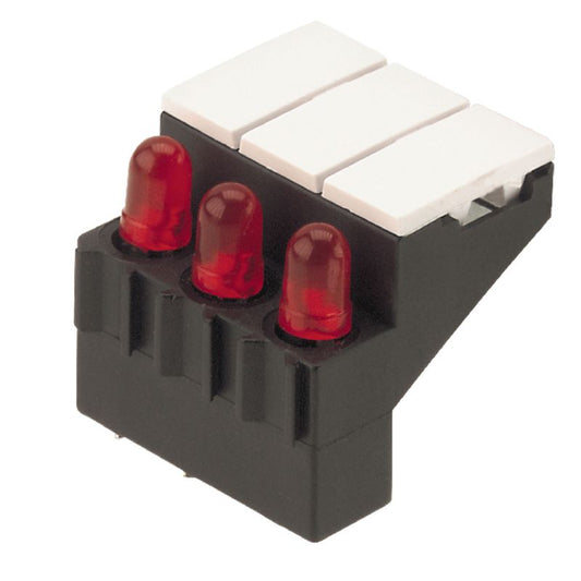 1496260000 - 3-Pole Black PCB Terminal Device for Function Indicator  (Pack of 50)