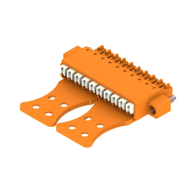 1236020000 - 10-Pole 3.81mm PCB Connector with Push-In Clamping  (Pack of 50)