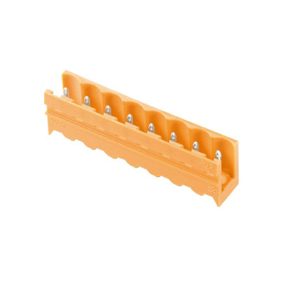 1146490000 - 5.08mm 8-Pole Male PCB Connector, THT Solder, Orange  (Pack of 50)