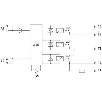 2500980000 - SIL 3 24V 5A Safety Relay for Reliable Control