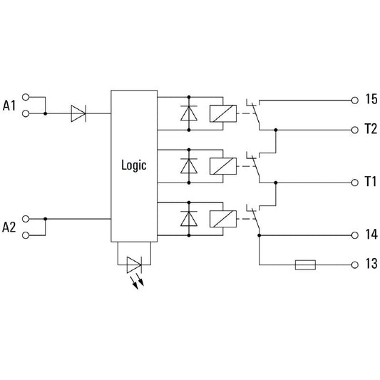 2500980000 - SIL 3 24V 5A Safety Relay for Reliable Control