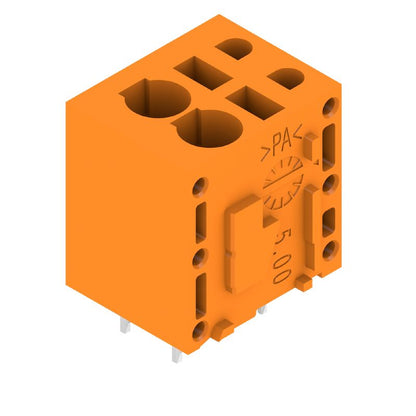 1330430000 - 5mm Pitch Orange Terminal with 2 Poles and 3.5mm Pins  (Pack of 130)