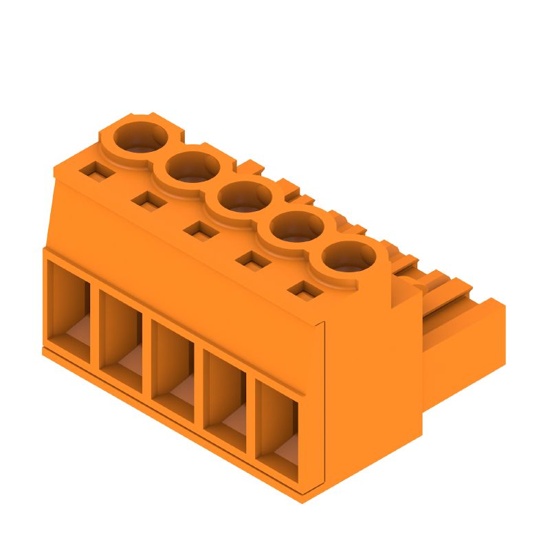 1943610000 - 5-Pole 5.08mm Female PCB Connector with Clamping Yoke  (Pack of 72)