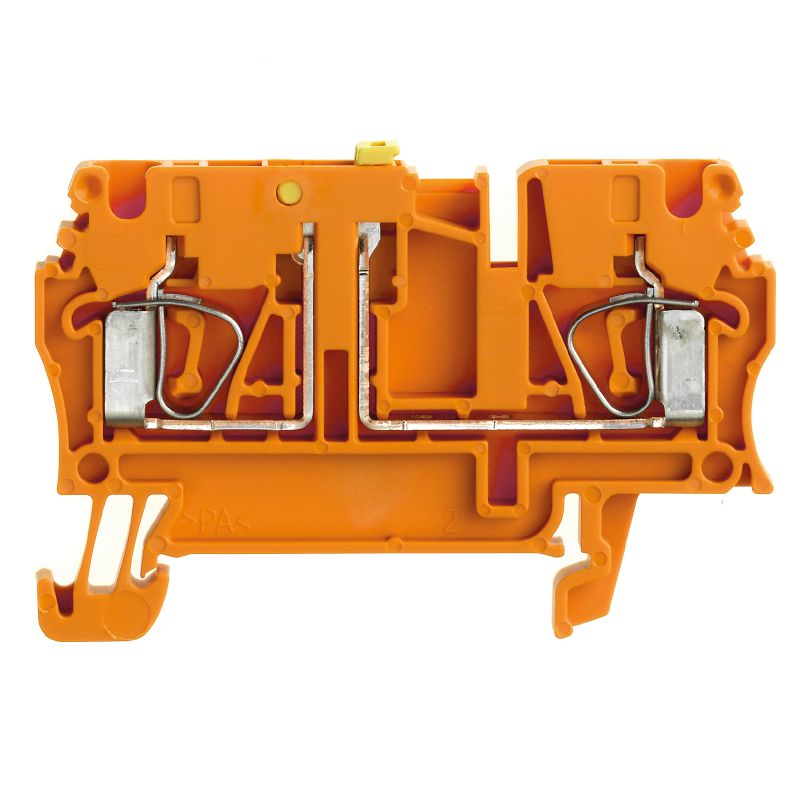 8731680000 - Orange 2.5mm² Test-Disconnect Terminal with Pivoting Clamp  (Pack of 50)