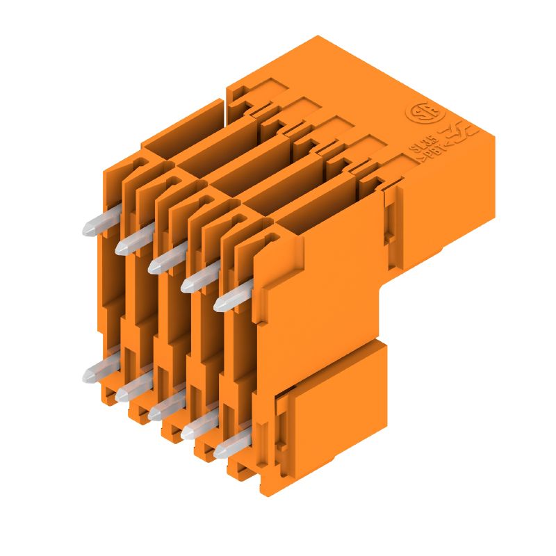 1891200000 - 3.5mm 10-Pole PCB Connector with 180° Angle Design  (Pack of 50)